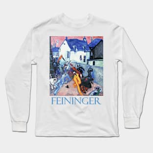 Uprising (1910) by Lyonel Feininger Long Sleeve T-Shirt